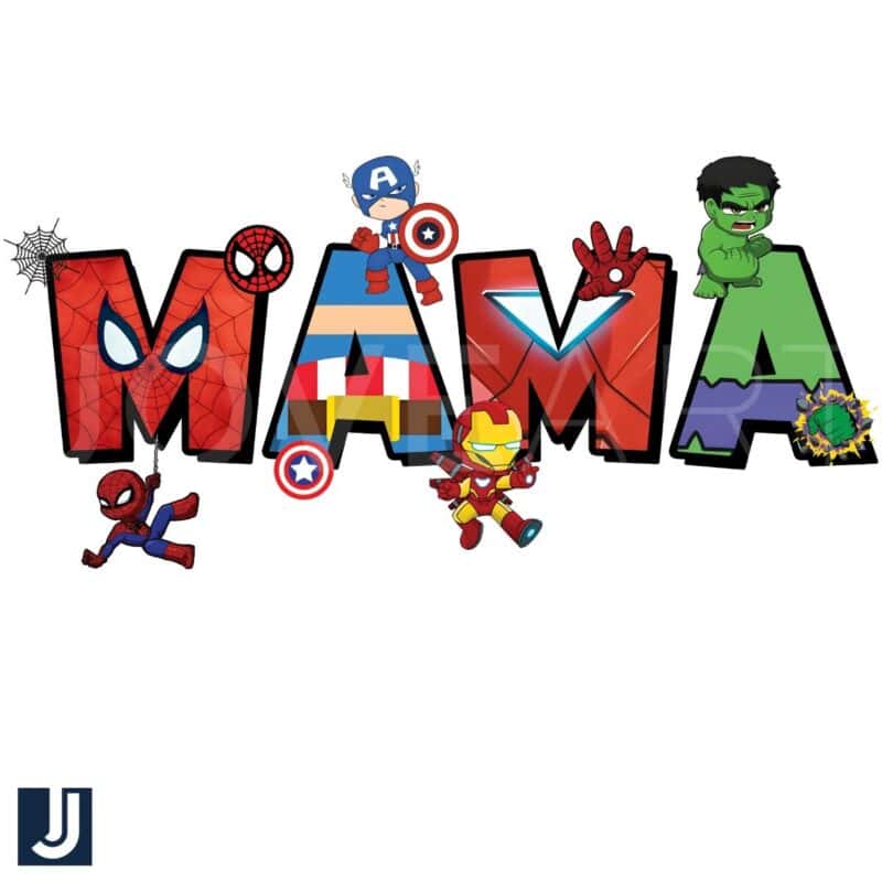 Marvel Mama Cartoon Characters PNG