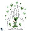 Mickey St Patricks Day SVG Green Balloon Kingdom Fun