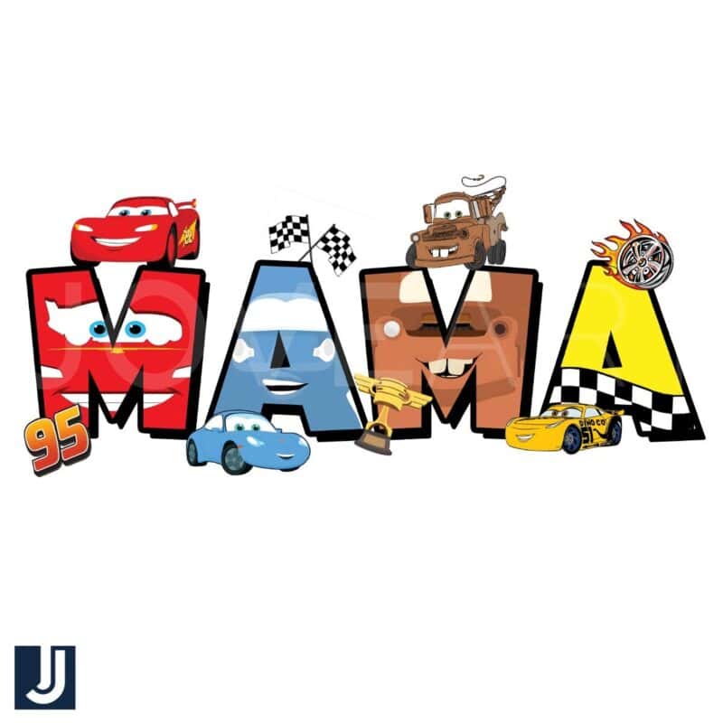 Moms Pixar Cars Cartoon Movie PNG Image