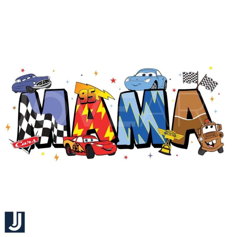 Moms Pixar Cars Cartoon Movie PNG Image