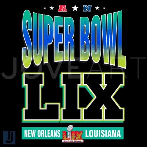 NFL Super Bowl LIX New Orleans Louisiana SVGPNG