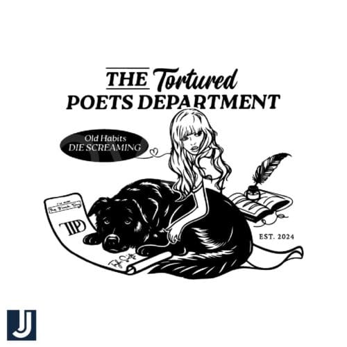 Old Habits Die Screaming SVG The Tortured Poets Design