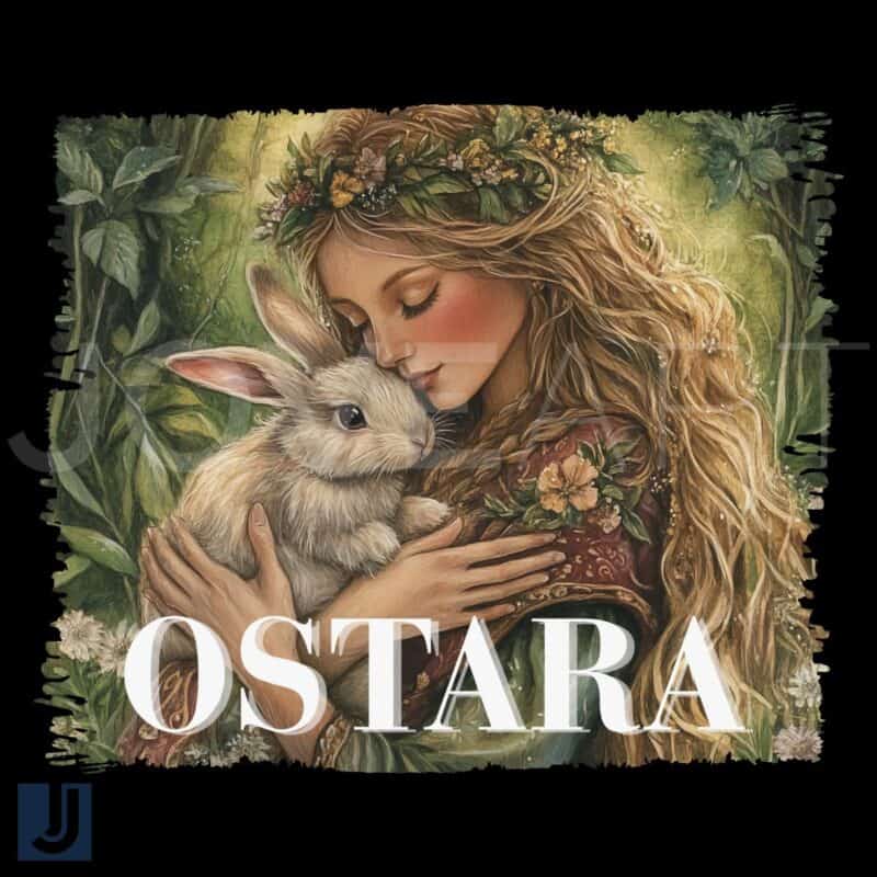 Ostara Goddess of Spring PNG Artwork