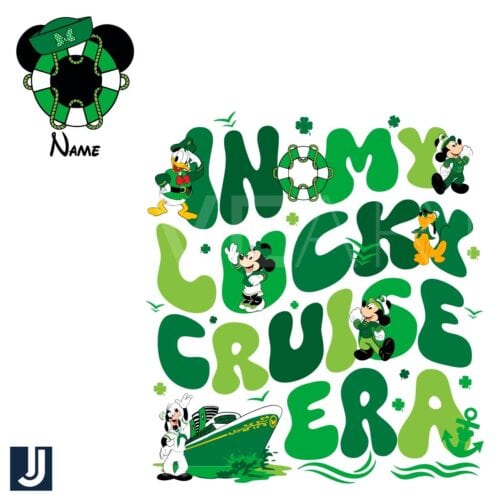 Personalized My Lucky Cruise Era PNG Design