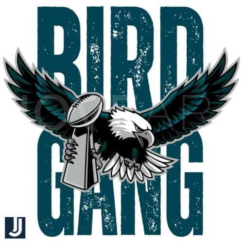 Philadelphia Eagles Bird Gang Football Champions PNG