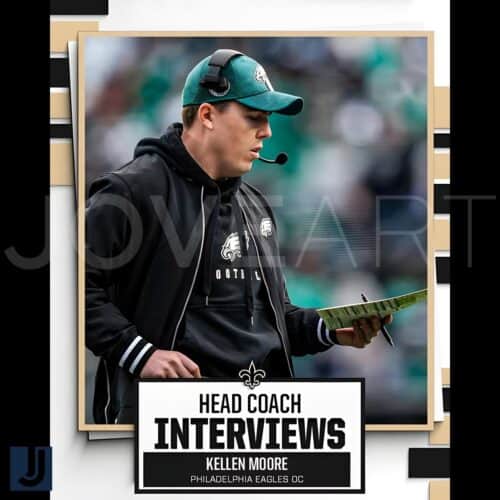 Philadelphia Eagles Head Coach Kellen Moore PNG Image