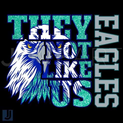 Philadelphia Eagles PNG Theyre Not Like Us