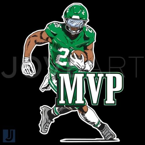 Philadelphia Eagles Saquon Barkley MVP SVGPNG Design