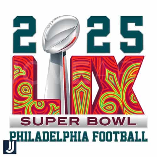 Philadelphia Eagles Super Bowl LIX 2025 PNG Design