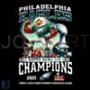 Philadelphia Eagles Super Bowl LIX Champions 2025 PNG Design
