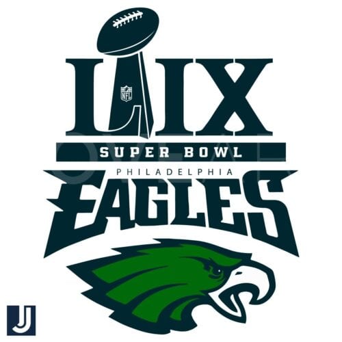 Philadelphia Eagles Super Bowl LIX Champions 2025 SVG