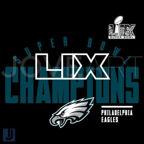 Philadelphia Eagles Super Bowl LIX Champions Legacy SVG