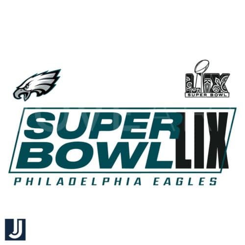 Philadelphia Eagles Super Bowl LIX Logo SVG Ready to Download