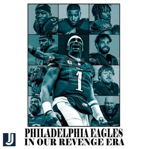 Philadelphia Eagles Super Bowl LIX Revenge Era PNG Design