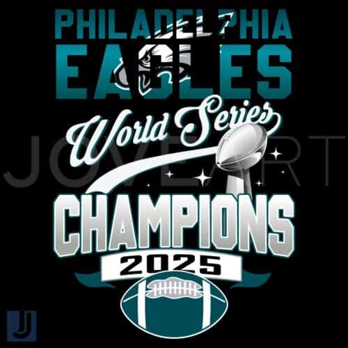 Philadelphia Eagles World Series PNG Design