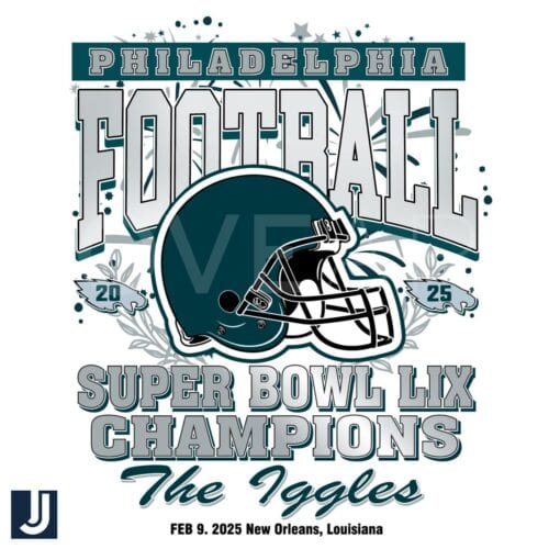 Philadelphia Football Super Bowl LIX Champions PNG Image