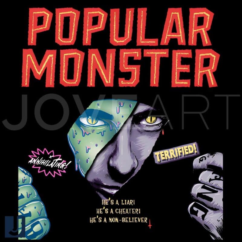 Popular Monster PNG Falling In Reverse Album Art