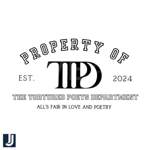 Property of the Tortured TTPD Poets Dept SVG File