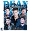 Retro 90s Dean Winchester Supernatural Cast PNG Design