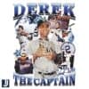 Retro 90s Derek Jeter The Captain Signature PNG