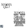 Retro Mama Runs the Show The Motherhood Tour SVG