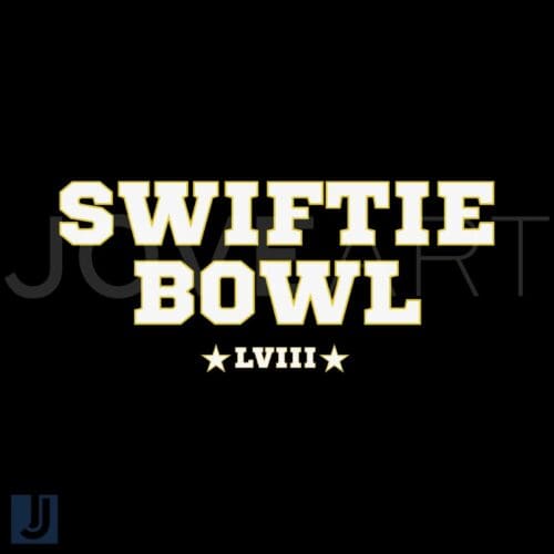 Retro Swiftie Bowl LVIII SVG Football Team Design File