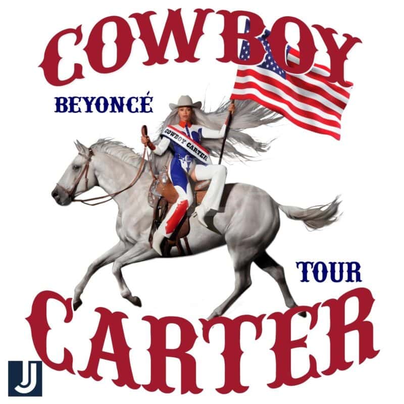 Retro Vintage Cowbot Carter Rodeo Tour PNG for Beyoncé Fans