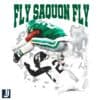 Retro Vintage Philadelphia Football Player Fly Squon PNG
