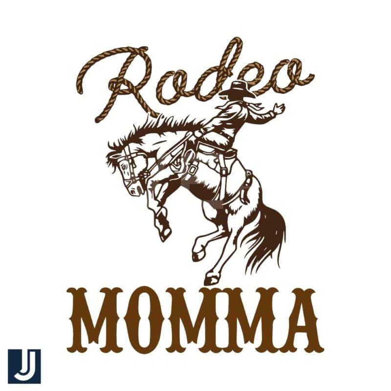 Rodeo Momma Western Cowboy SVG Design