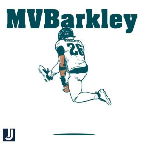 Saquon Barkley MVBarkley SVG for Philadelphia Eagles Fans