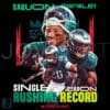 Saquon Barkley SingleSeason Rushing Record Super Bowl Champions PNG