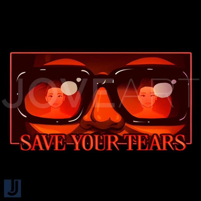 Save Your Tears The Weeknd PNG Download