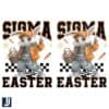 SIGMA Easter Bunny with Egg Basket PNG Cool Festive Design