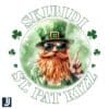 Skibidi St Pat Rizz Leprechaun PNG for St Patricks Day