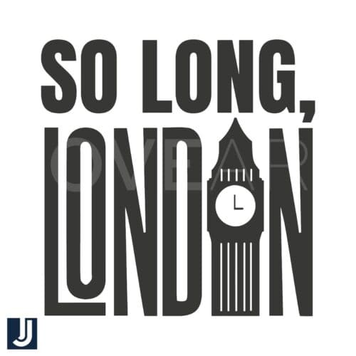 So Long London SVG The Tortured Poets Department Design