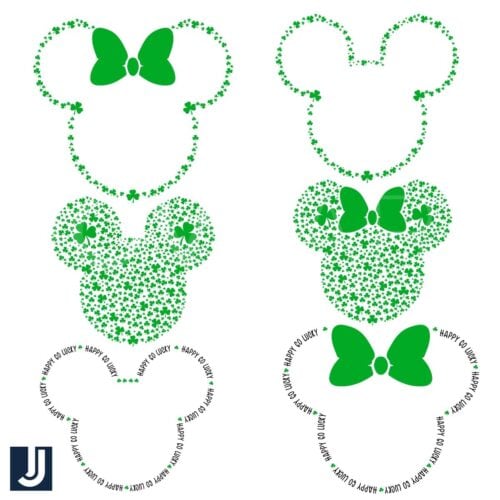 St Patricks Day Mouse SVG PNG Clipart