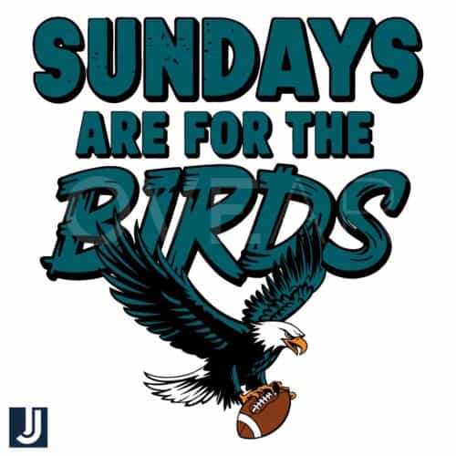 Sundays Are for the Birds Eagles Super Bowl Champions SVG