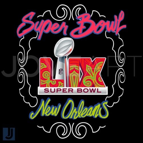 Super Bowl LIX 2025 New Orleans PNG Graphics