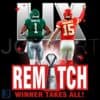 Super Bowl LIX Chiefs vs Eagles Rematch Winner Takes All PNG