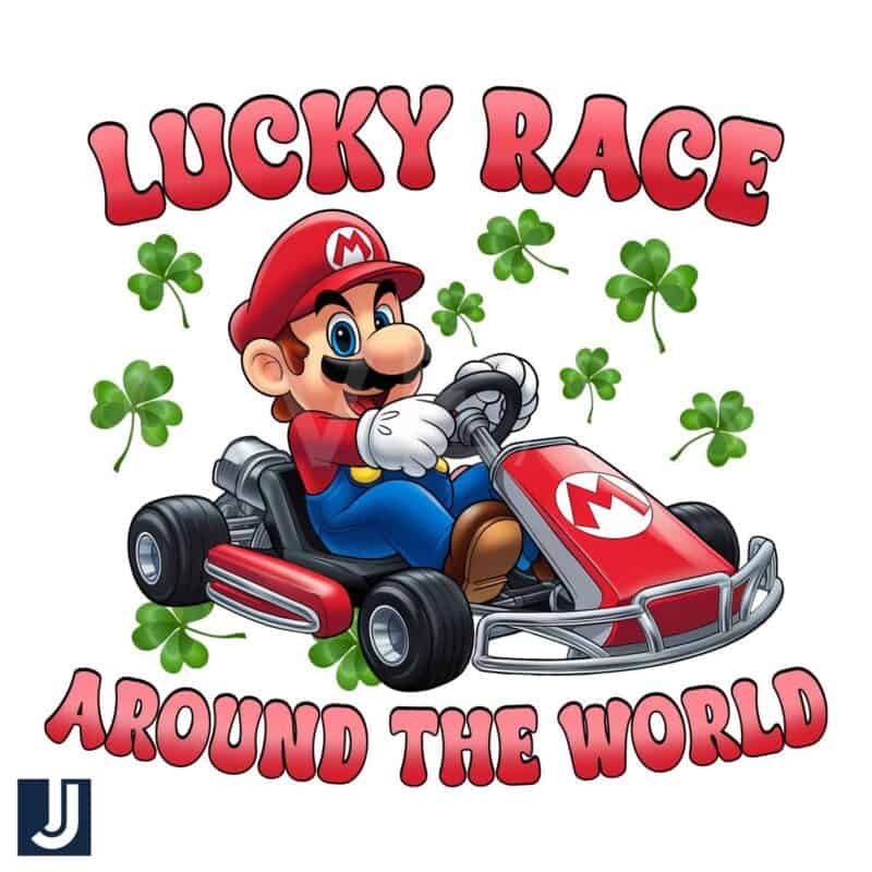 Super Mario Lucky Race Around the World PNG Download