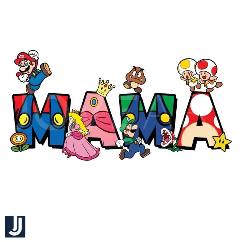 Super Mario Mama Cartoon PNG