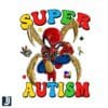 Super Spiderman Autism Superhero PNG