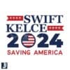 Swift Kelce 2024 SVG Design Saving America in Style