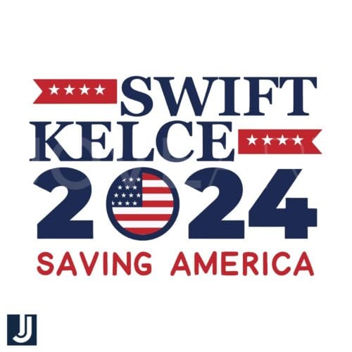 Swift Kelce 2024 SVG Design Saving America in Style