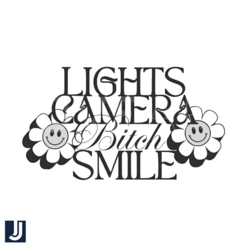 Swift Lights Camera Smile Bitch TTPD SVG File