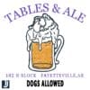 Tables and Ale SVG DogFriendly Spot in N Block Fayetteville AR