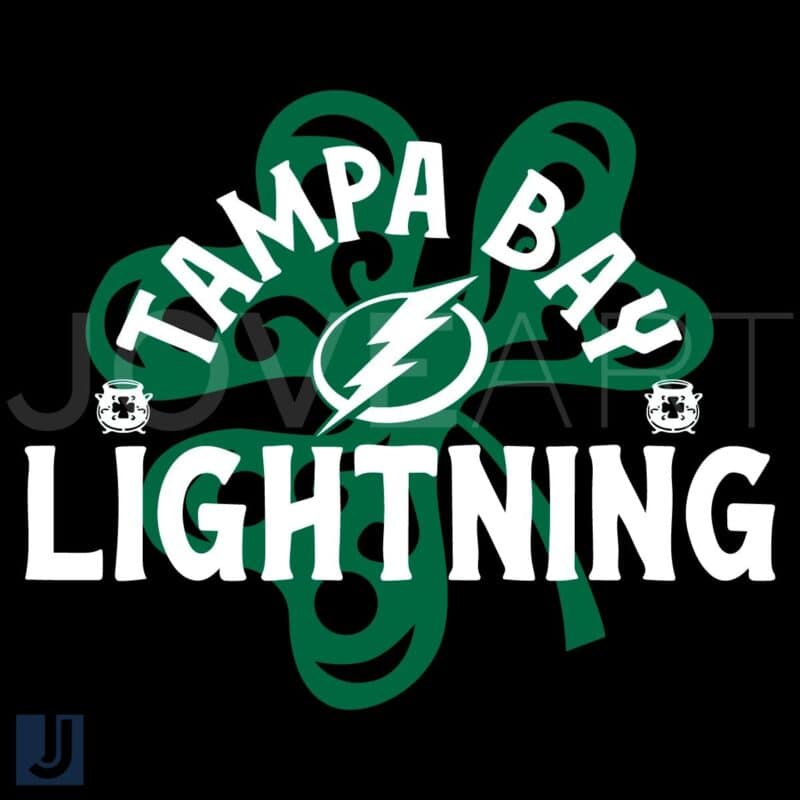 Tampa Bay Lightning St Patricks Day Shamrock SVG Richmond