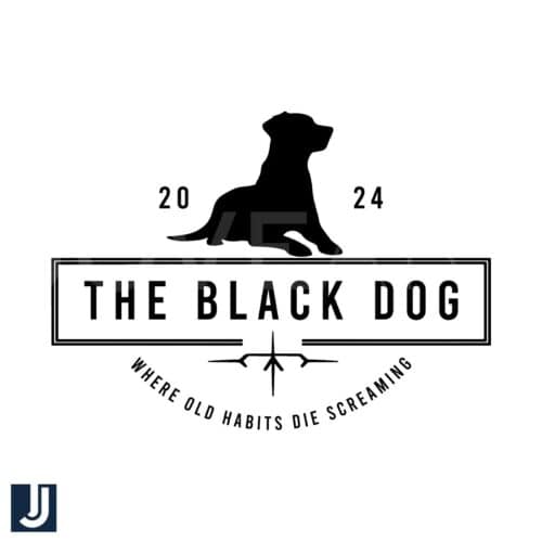 Taylor Black Dog SVG The Tortured Poets Department Design