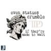 Taylor Even Statues Crumble SVG TTPD Album Design