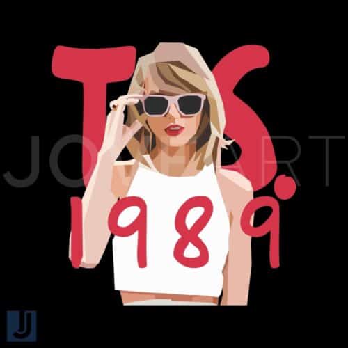 Taylor Swift 1989 SVG Design The Eras Tour Sunglasses File